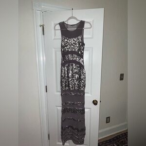 Elegant Sequin Dress, Size Small, Floor length/duster, Prom, Special Event!